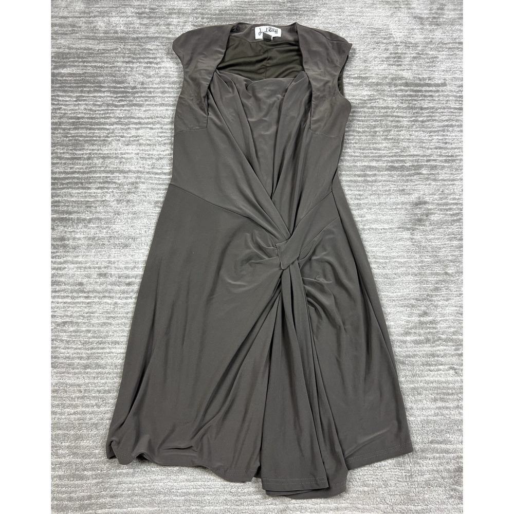Joseph Ribkoff Dress Womens Sheath 10‎ Brown Sleeveless Stretch Canada